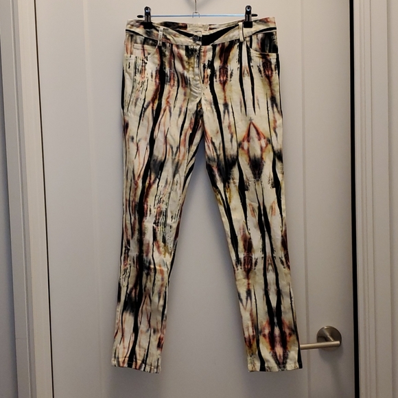 Nicole Miller Denim - Nicole Miller Artelier Multicolour stretch denim pants